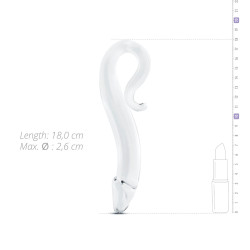 Gildo Dildo en Verre n° 14 - 18 x 2.6 cm